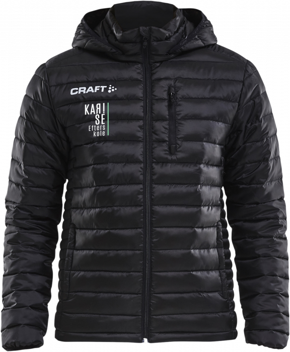 Craft - Kaef Jacket Junior (Broderet) - Negro