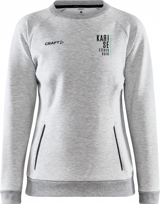 Craft - Kaef Sweatshirt Woman - Melange grijs